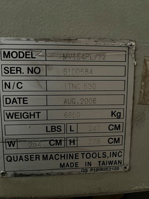 QUASER MV154PL