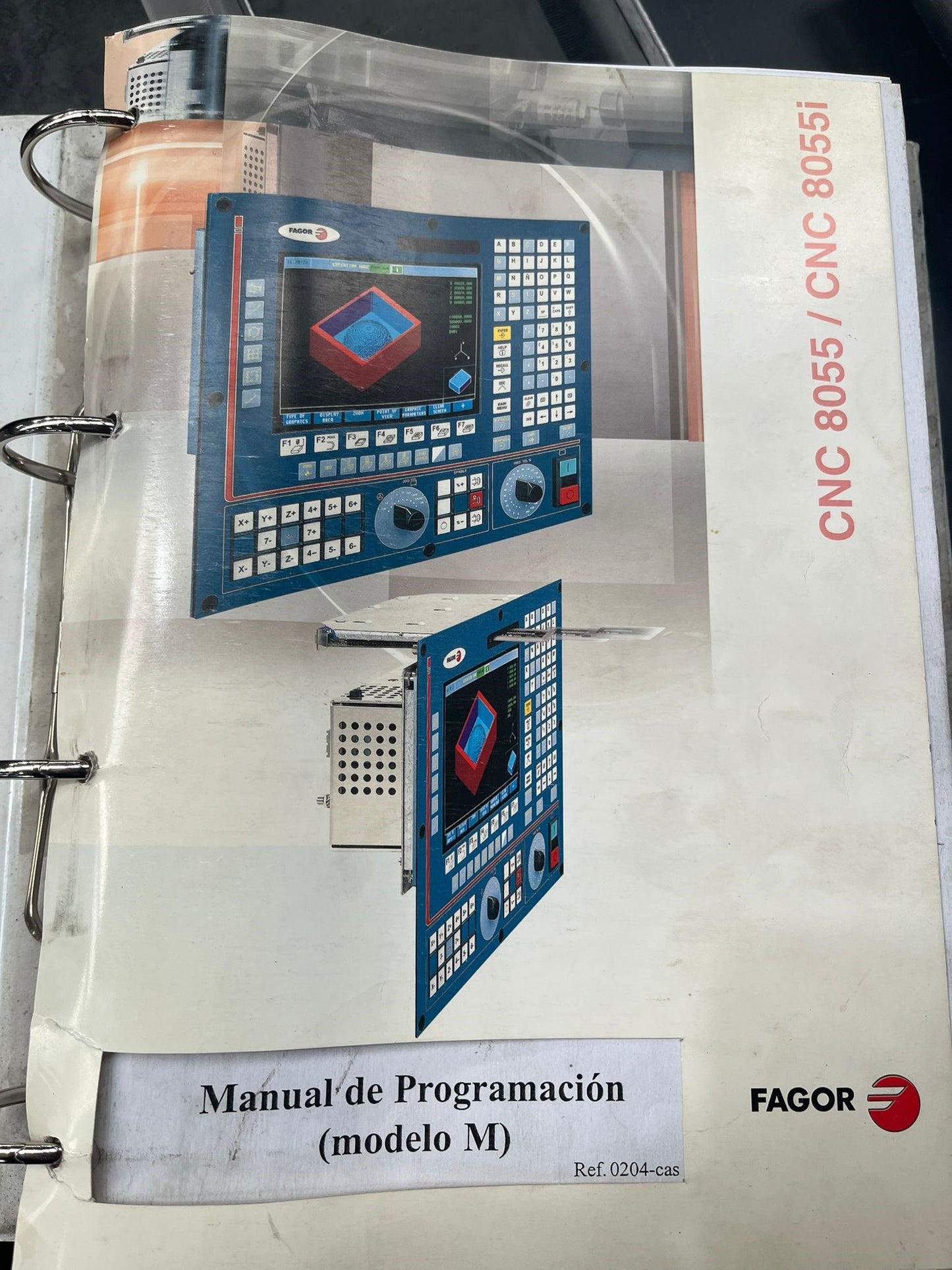 Fresadora CNC Fagor 8050